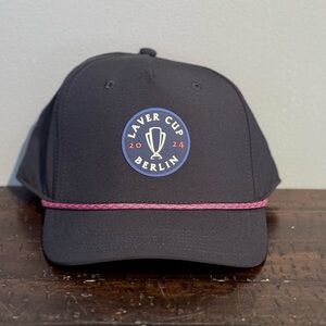Laver Cup 2024 Snapback Rope Hat NWT